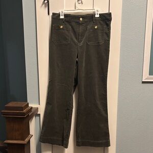 J. Crew Olive Boot Cut Pants
